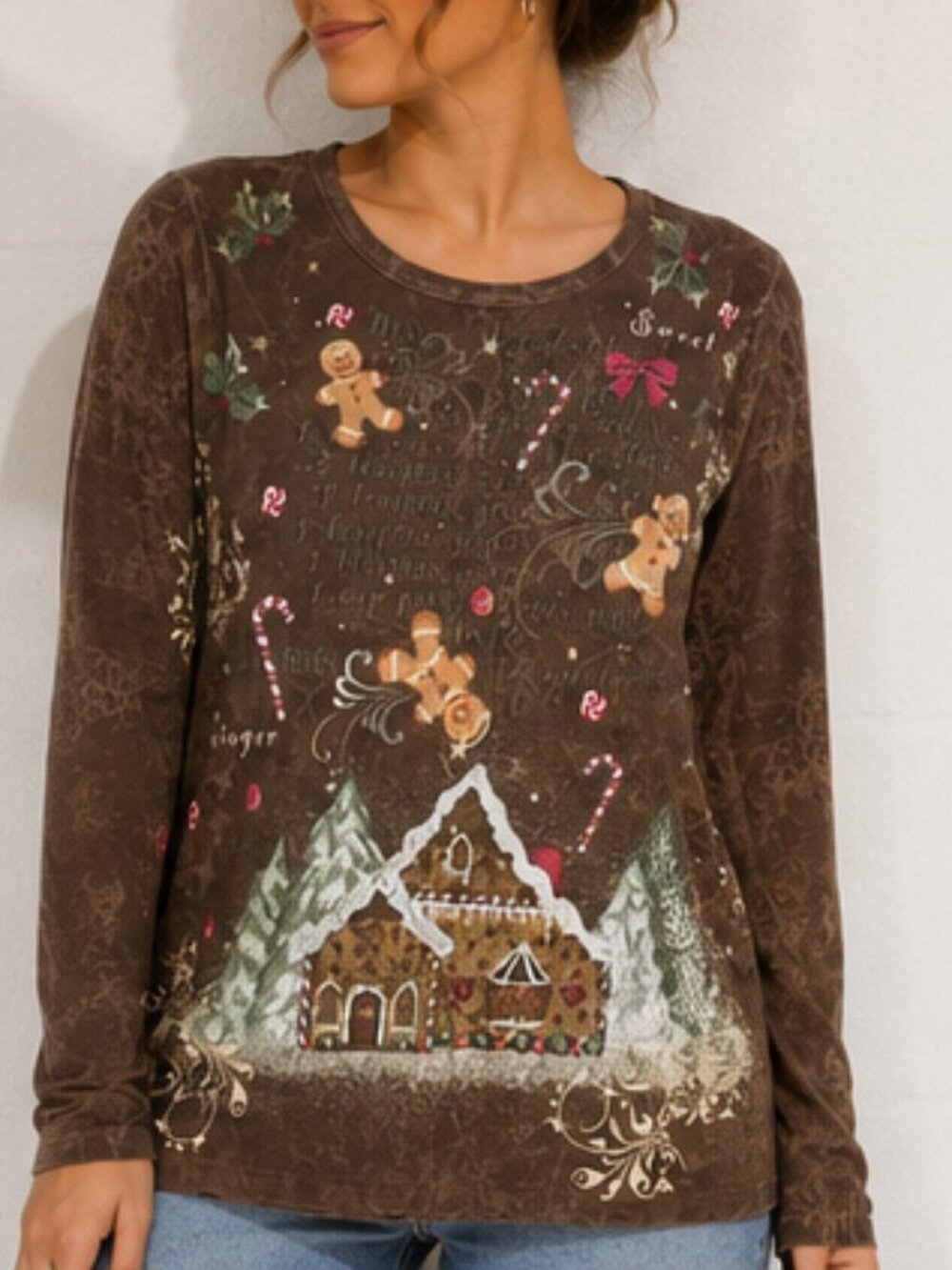 Gingerbread longsleeve small - Picture 1 of 4